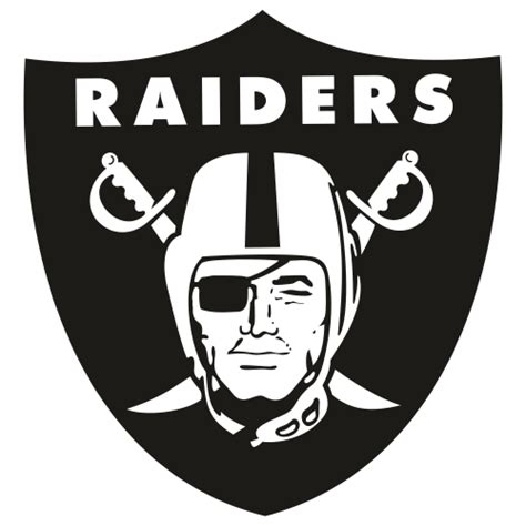 Oakland Raiders Black SVG | Oakland Raiders Football vector File ...