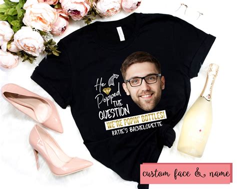 Personalized Bachelor Party Shirt Funny Groom Face Custom | Etsy