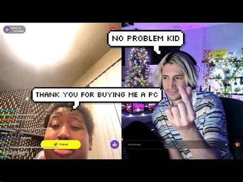 "God, thank you bro" - xQc buys fan a PC for Christmas, wholesome ...