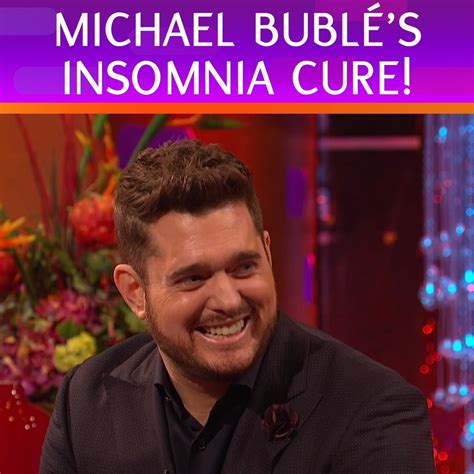 Michael Bublé's Hilarious Insomnia Cure! | The Graham Norton Show | Gotta get that beauty sleep ...
