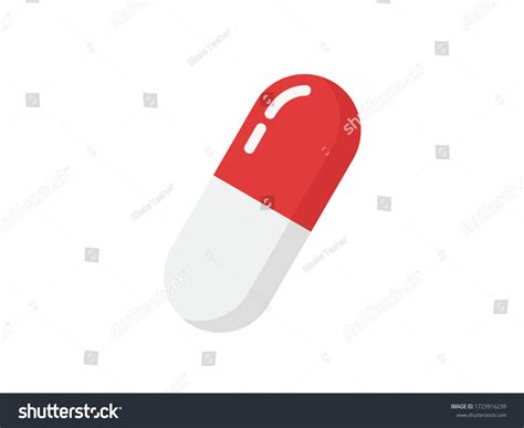 Pill Vector Illustration Medicine Pill Vector Stock Vector (Royalty ...