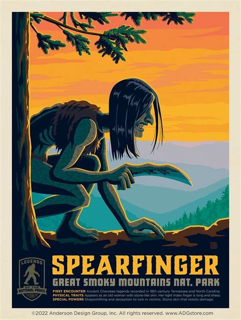 Legends Of The National Parks: Great Smoky Mountain's Spearfinger in 2022 | Myths & monsters ...