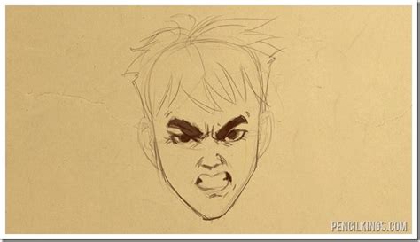 How To Draw A Furious Face...without Getting Angry