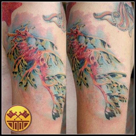 Leafy sea dragon tattoo | Tattoos, Dragon tattoo, Leafy sea dragon