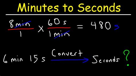 How Many Seconds Are In 6 Minutes - RobinaJocelyn