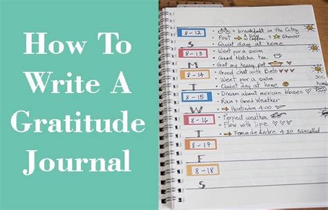 How To Write A Gratitude Journal - Best Personal Planner