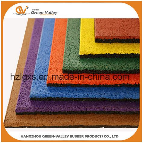 En1177 Outdoor Rubber Flooring Tile Rubber Mats for Children Playground ...