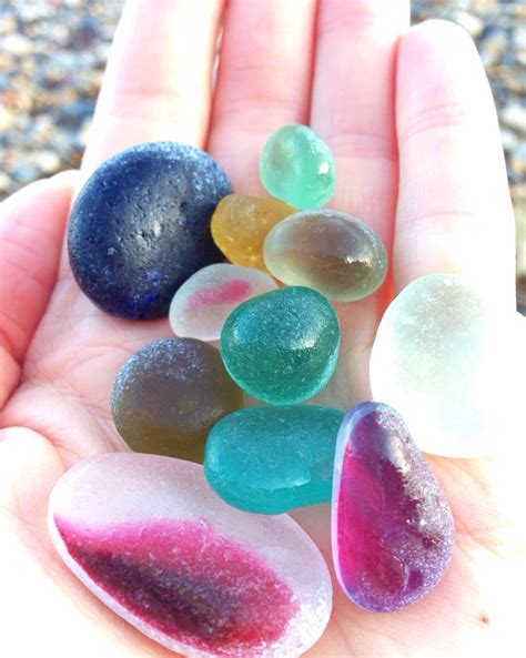 English seaglass beauties picked on seaham beach. | Sea glass crafts ...