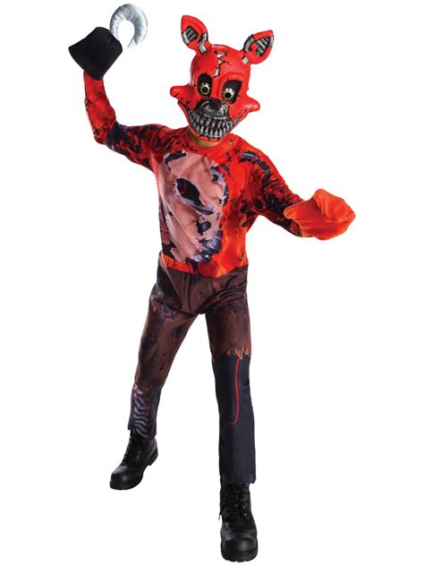 Five Nights at Freddys: Nightmare Foxy Child Costume - PartyBell.com