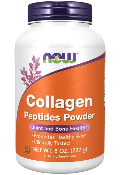 NOW Collagen Peptides Powder – Supplement First