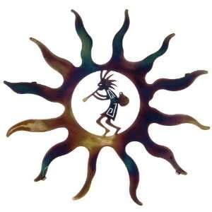 Mexican Metal Wall Art Sun Moon Indoor Outdoor