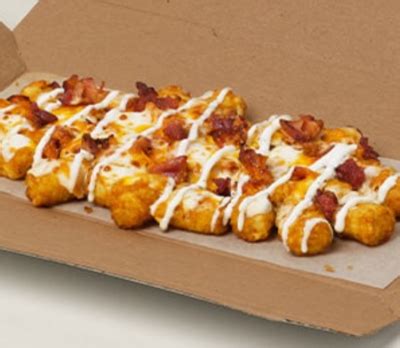 Domino's Pizza Cheddar Bacon Loaded Tots Nutrition Facts