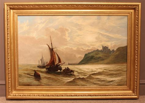 Antiques Atlas - "A Coastal Sunset" Oil Painting By Edward J.Duval