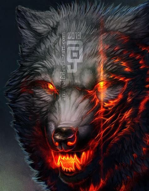 FromTheInside by Anuwolf on DeviantArt Tiger Artwork, Wolf Artwork ...