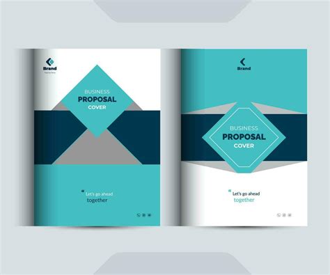 Corporate Business Proposal cover Design Template Concepts Adept for Multipurpose Projects ...
