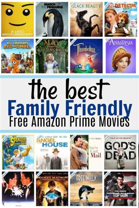 Best Free Amazon Prime Movies for Kids - 60 free kids movies | Prime movies, Free kids movies ...