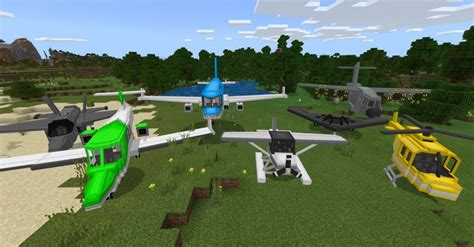 PlaneCraft addon for Minecraft PE 1.18.31