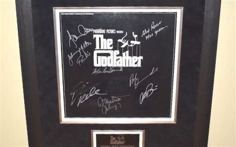 Godfather Signed Original Soundtrack, Marlon Brando, Robert DuvallROCK STAR gallery