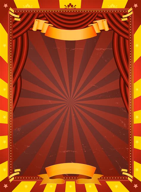 Vintage Circus Poster 262896 Vector Art at Vecteezy