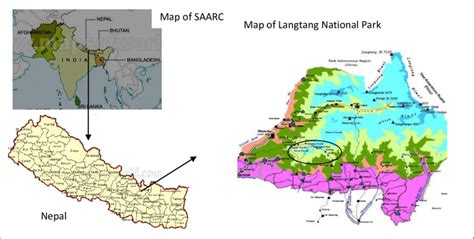 Map of Study area in Langtang National Park | Download Scientific Diagram