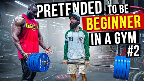 Elite Powerlifter Pretended to be a BEGINNER in a GYM #2 | Anatoly gym prank - YouTube