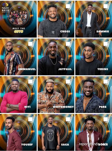 Big Brother Naija Season 6: Meet The Guys - Report Minds