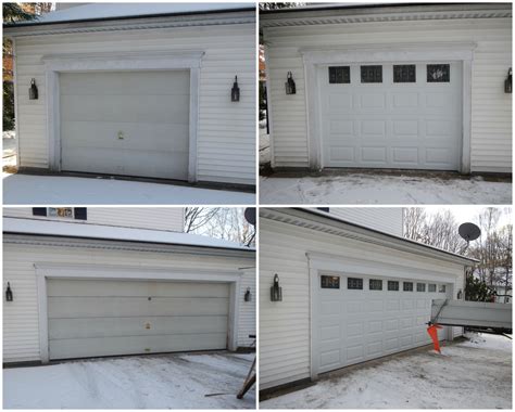 @clopaydoors Classic Collection short panel steel garage door with Trenton short windows ...