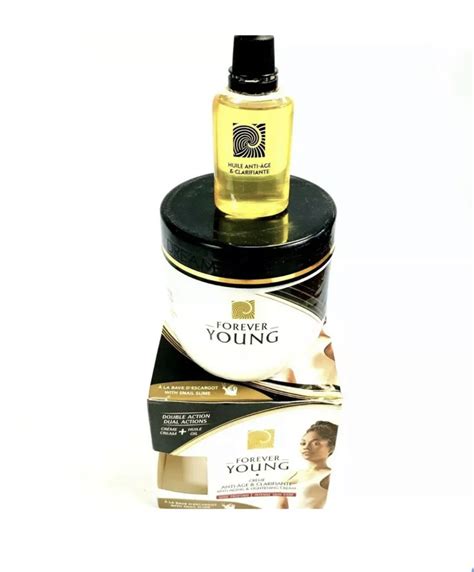 FOREVER YOUNG ANTI AGING & LIGHTENING CREAM 300ML + OIL - Skin Glow Haven