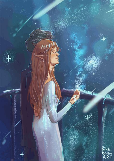 rikkidoesart: ““To the stars who listen and the dreams that are answered” ” A Court Of Wings And ...