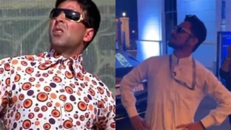 Akshay Kumar Fan Strikes Phir Hera Pheri Pose In Viral Video from Red ...