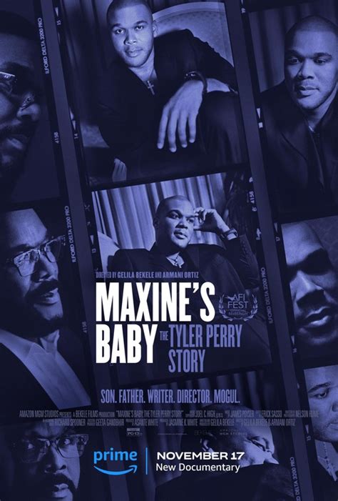 Maxine's Baby: The Tyler Perry Story Movie Poster - IMP Awards