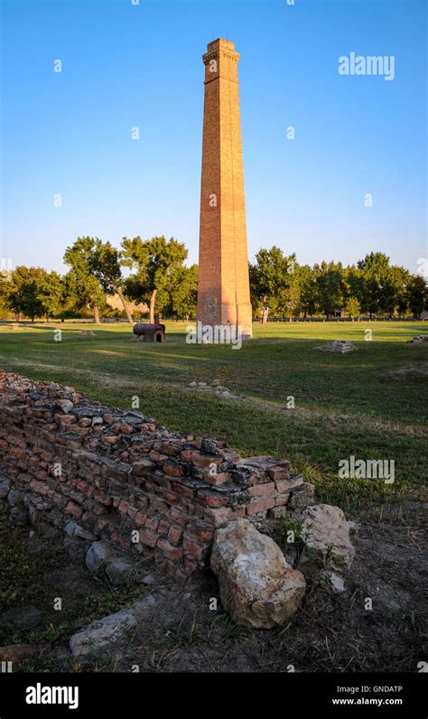 Chateau De Mores State Historic Site Stock Photo - Alamy