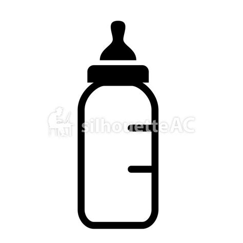 Baby Bottle Silhouette at GetDrawings | Free download