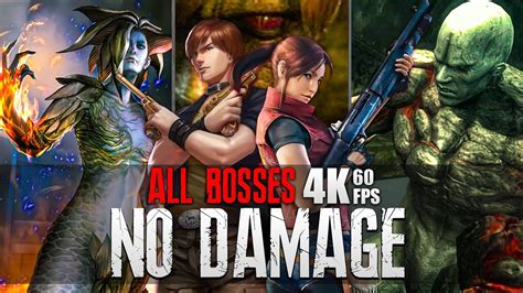 【4K60ᶠᵖˢ】GAME OF OBLIVION ALL BOSSES | NO DAMAGE | Resident Evil Darkside Chronicles with ...