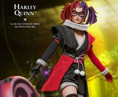 Batman Ninja Harley Quinn - with movable eyes and seamless body 12 inches tall Collectible ...