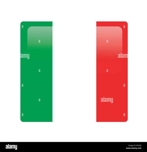 Italian flag vector Stock Vector Image & Art - Alamy