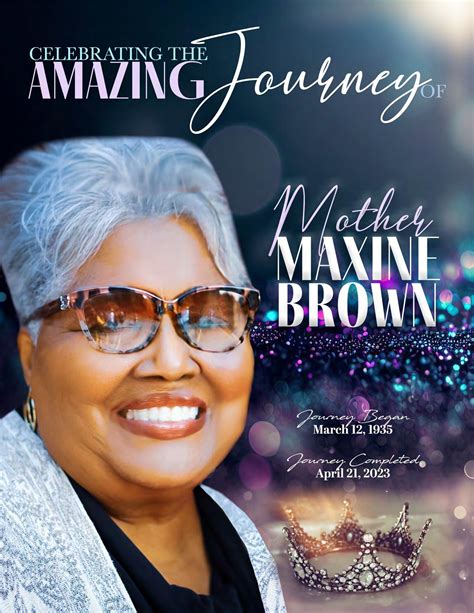 Mother Maxine Brown Program by The Print House - Issuu