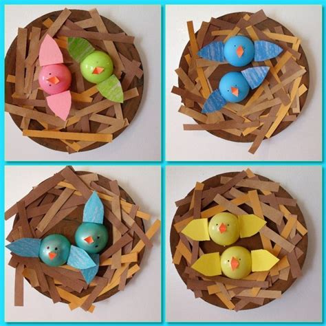 Clever, Crafty, Cookin' Mama: Search results for spring crafts Bird Nest Craft, Bird Crafts ...