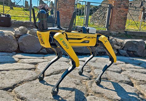 Boston Dynamics’ Spot Robot Dog Heads to the Ancient Ruins of Pompeii ...