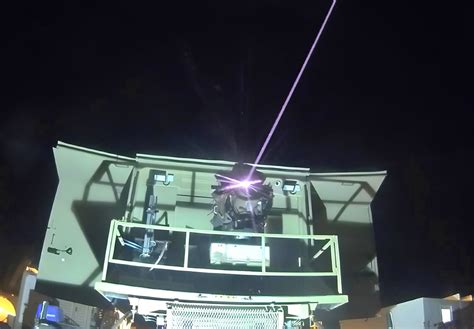 Rafael Unveils Iron Beam Laser Weapon, Successfully Shoots Down Live ...