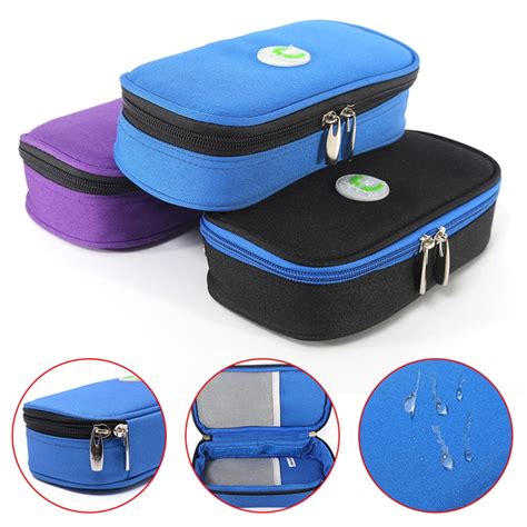 Insulin Cooler Travel Case - Medication Diabetic Insulated Organizer Portable Cooling Bag for ...