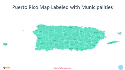 Mapa Y Municipios De Puerto Rico