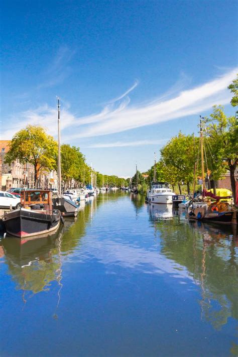 View of Edam, Netherlands As Seen from the Canal Editorial Stock Image - Image of europe, canals ...