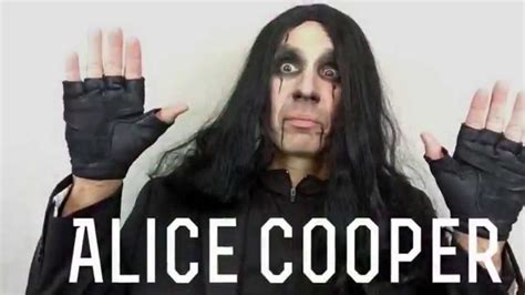 Alice Cooper Makeup - YouTube