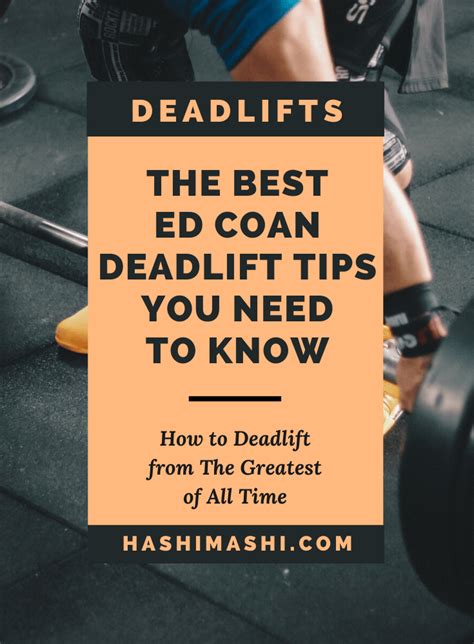 5 Greatest Ed Coan Deadlift Program Tips You Need to Know