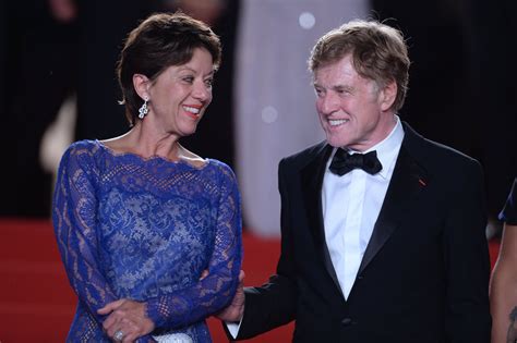 Robert Redford smiled with his wife, Sibylle Szaggars, at the All Is ...