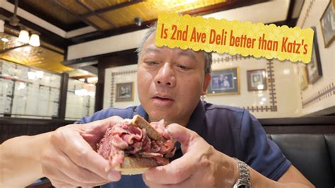 Is 2nd Ave Deli Pastrami Sandwich better than Katz 's Deli Pastrami ...