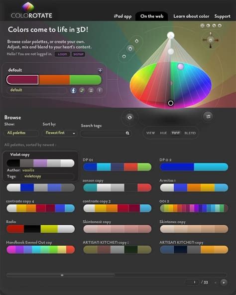 Pantone Color Palette Generator