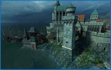 Medieval Castle 3D Screensaver - Download-Screensavers.biz