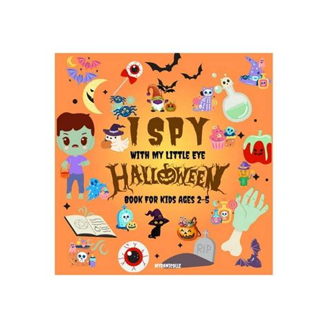 I SPY WITH MY LITTLE EYE HALLOWEEN Book For Kids Ages 2-5 : Let's Play ...